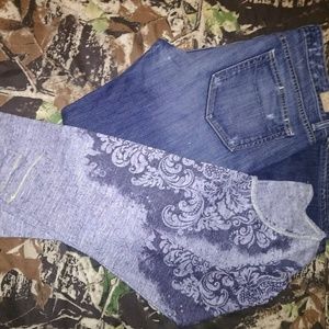 Boutique Jeans and Top